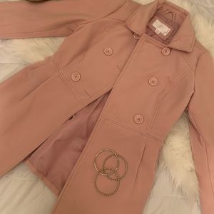 Pink peacoat from Target